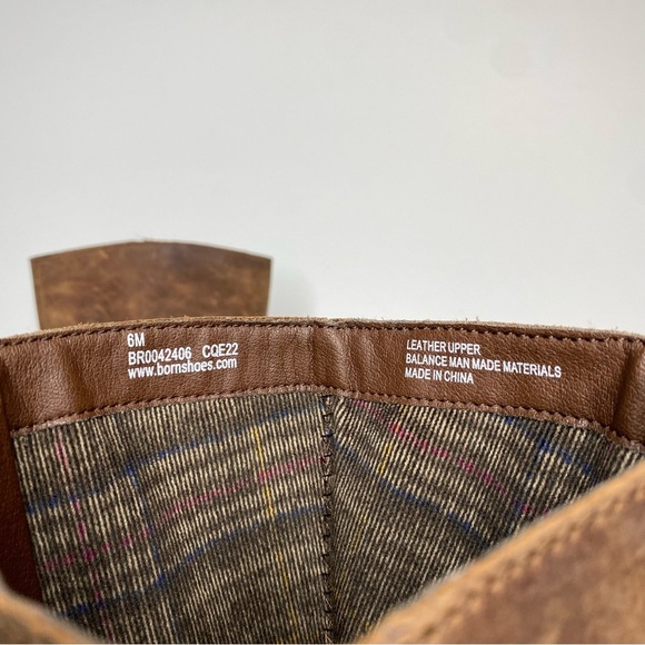 Born Braydon II Brown Tall Riding Boot 6M - Picture 12 of 15